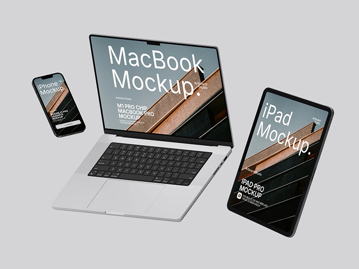 mockup laptop